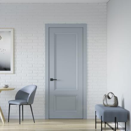 Creative interior doors: color design for an individual home 